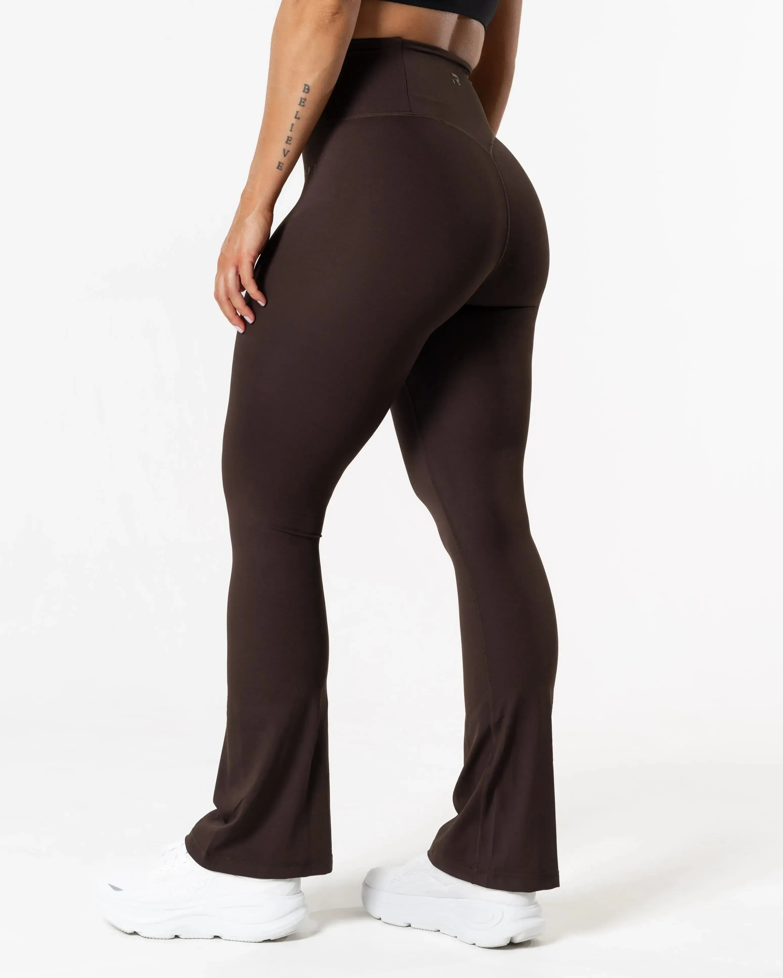 Clean Tights Flared - Brun